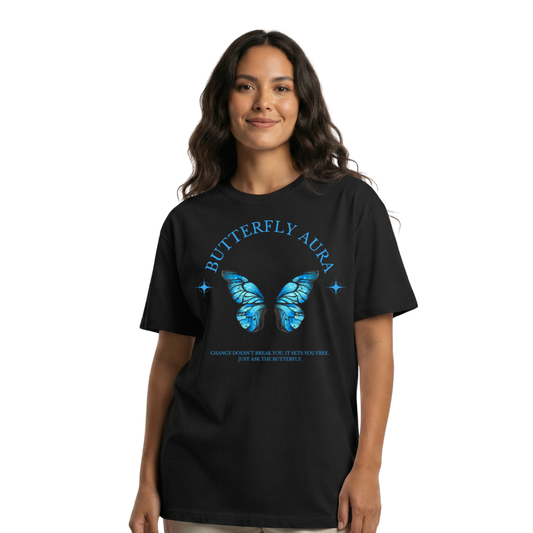 BUTTERFLY AURA - Oversized Shirt