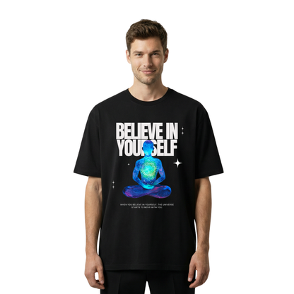 BELIEVE - Oversized Shirt