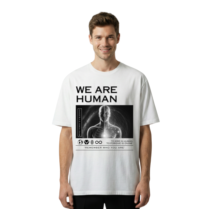 WE ARE HUMAN - Oversized Shirt